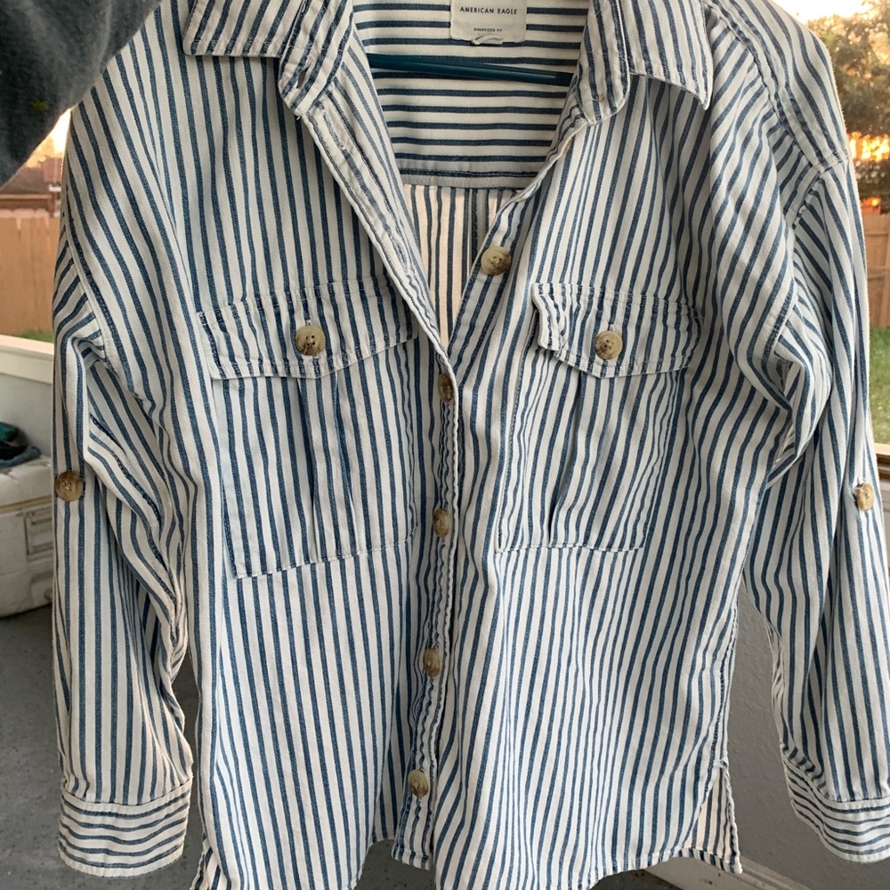 Button up long sleeve flannel